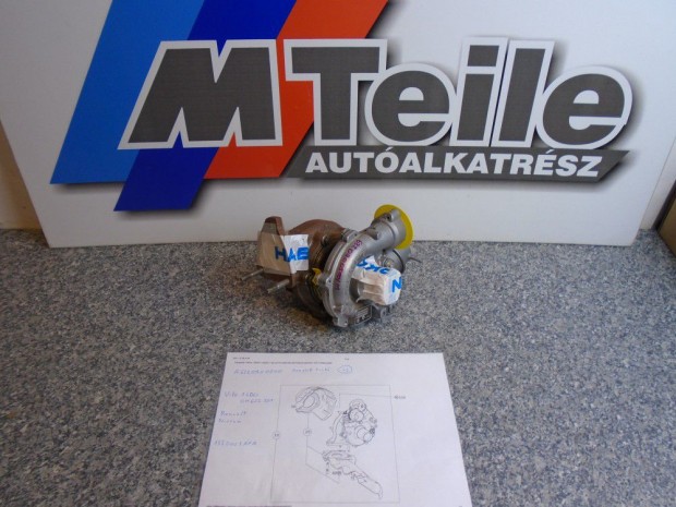 [Gy�ri �j] Mercedes-Benz komplett turb� / VITO 1.6 dci